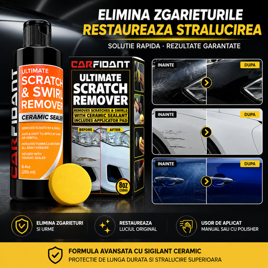 🛡️ Kit Reparare Zgârieturi Carfidant Scratch Pro 250ml ©